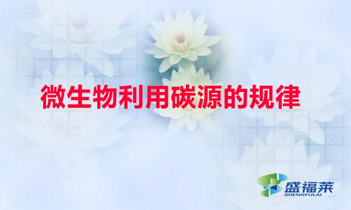 微生物利用碳源的規律（微生物利用碳源的特點）